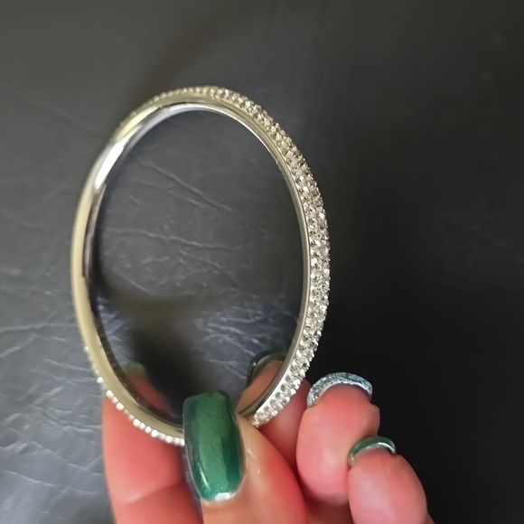 Kate Spade Elegant Silver Bangle Bracelet - Picture 6 of 6